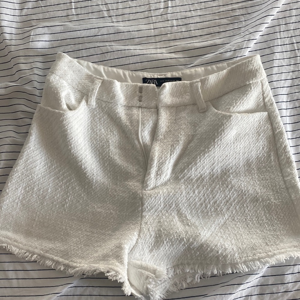 Zara trouser twill shorts
